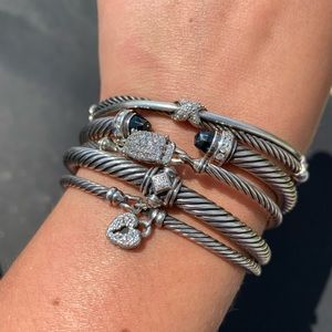 David Yurman Renaissance bracelet with diamonds